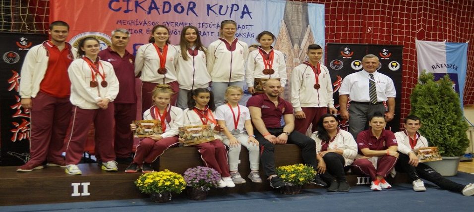 Nagyszerű eredmények a szekszárdi Karate versenyen