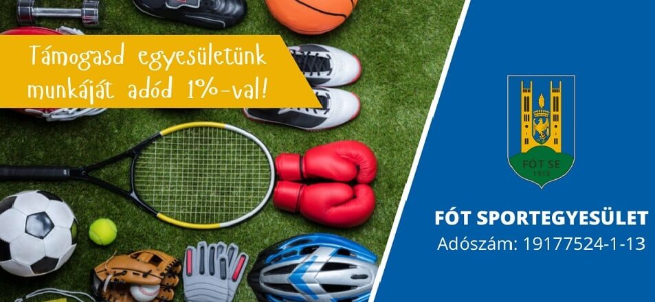 Adó 1% felajánlás – támogasd Egyesületünket!