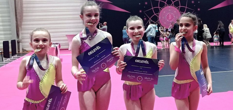 Tavaszi aranyeső RG szakosztályunknál!